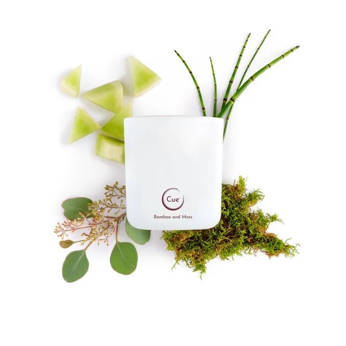 Cue Natural Glass 12oz. Candle